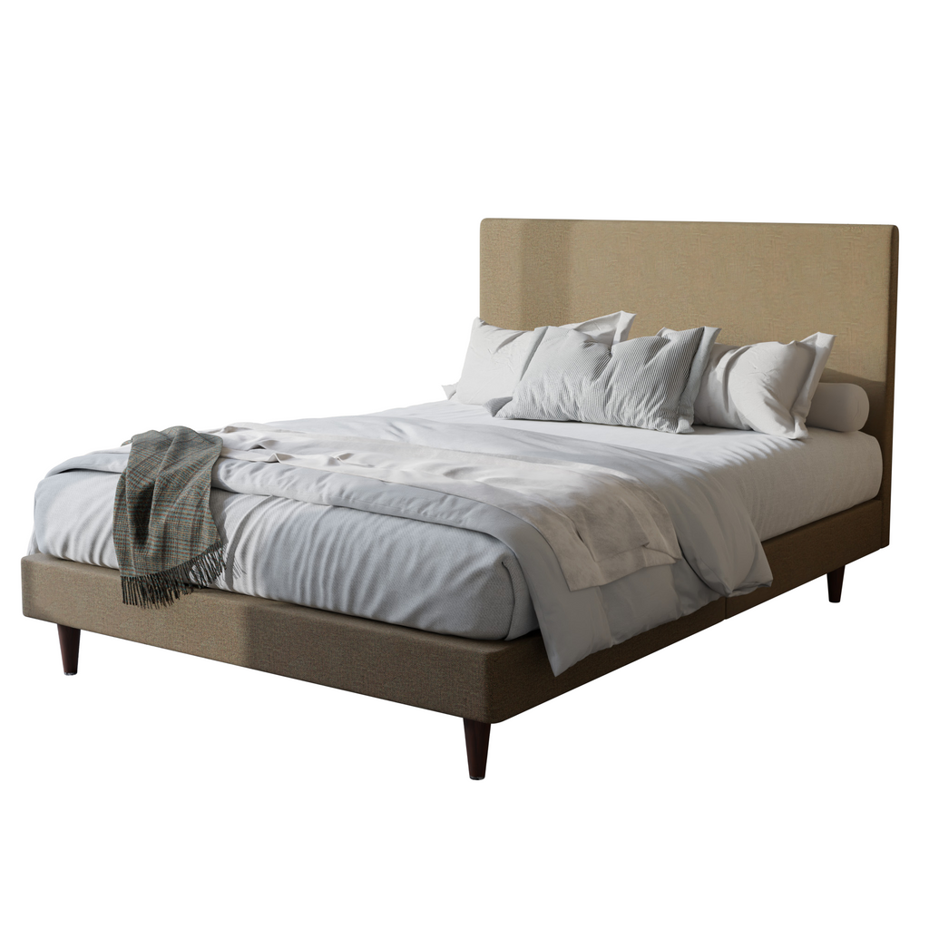 Manovel Fabric Bed Frame (Water Repellent)