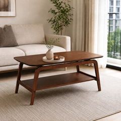 Elcora Wooden Coffee Table (110cm)