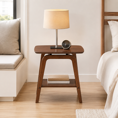Tavonelle Wooden Side Table (55cm)