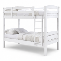 Avonelle White Wooden Double Decker Bed