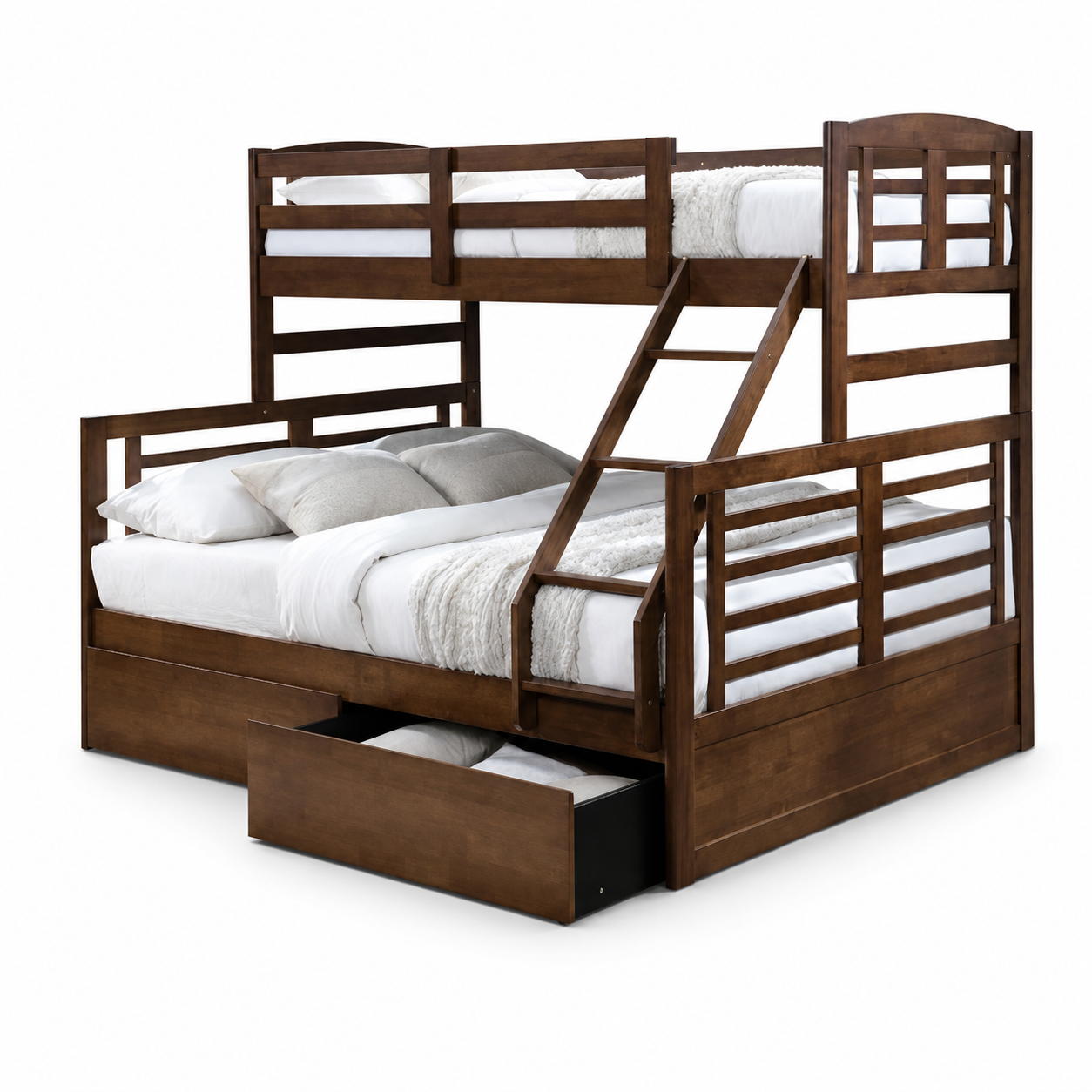 Veltrona Wooden Double Decker Bed Frame