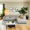 Aleppo Faux Leather 4 Seater Corner Sofa (Sectional)
