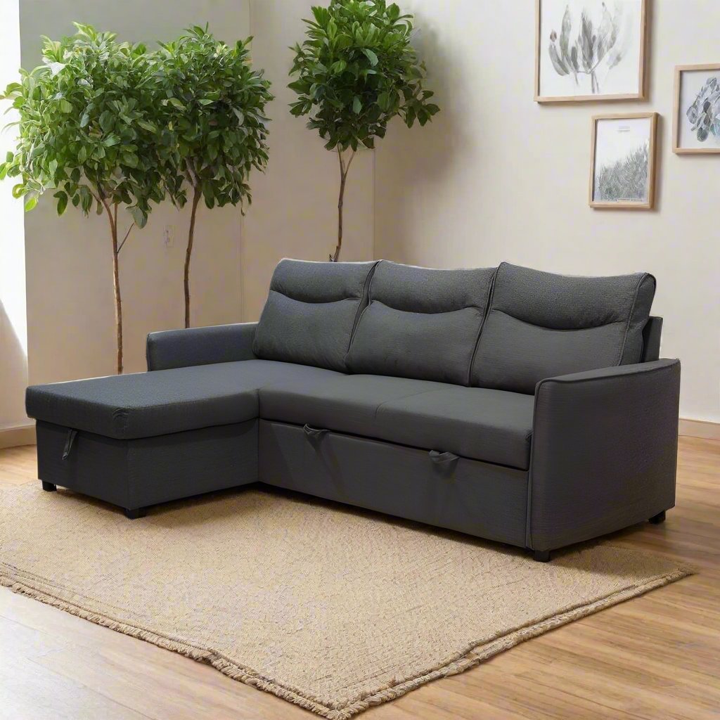 Thalia Sectional Sofa Bed with Storage
