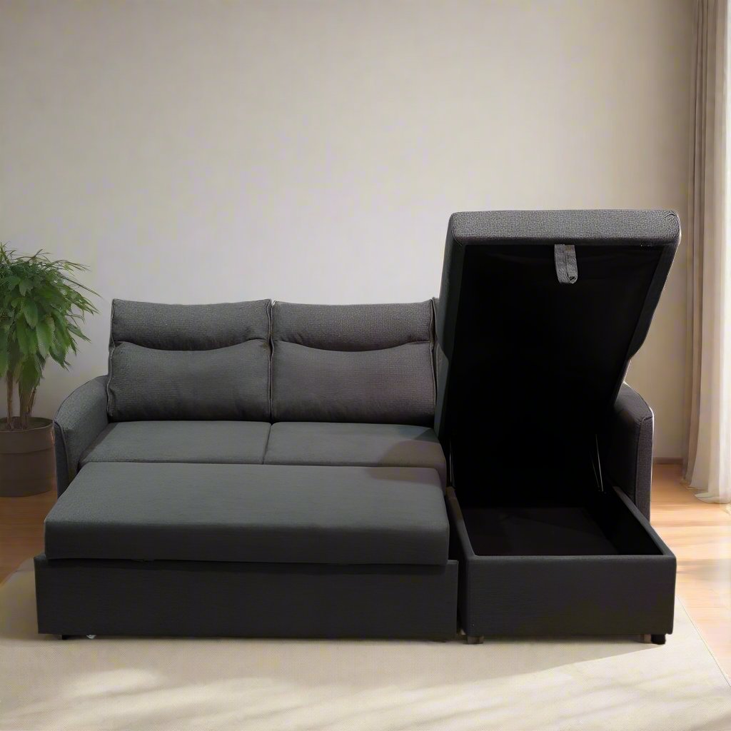 Thalia Sectional Sofa Bed with Storage