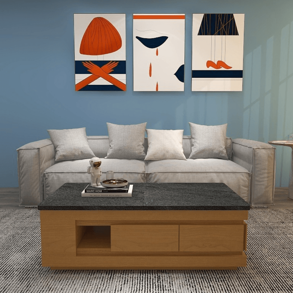 Cassian Wooden Coffee Table