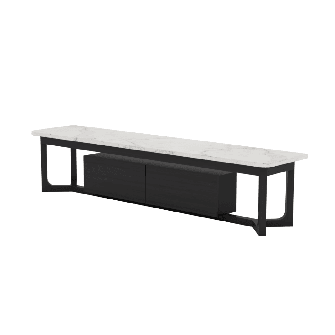 Marigold Tv Console with Sintered Stone Top