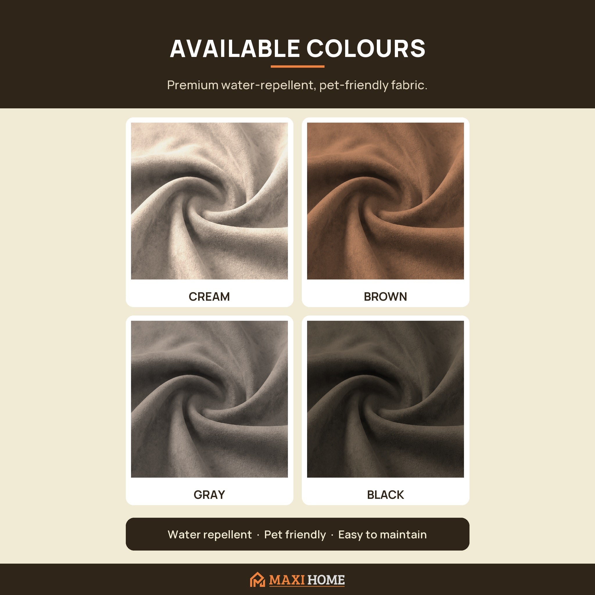 Available colours