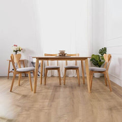 Megafurniture | Leighton Natural Wooden Dining Table | Dining Table