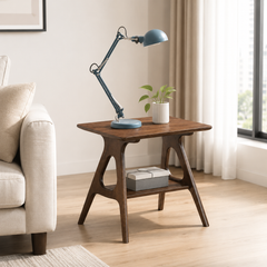 Luvessa Wooden Side Table