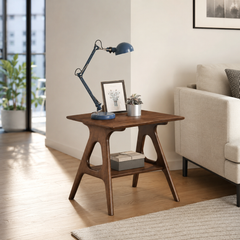 Luvessa Wooden Side Table