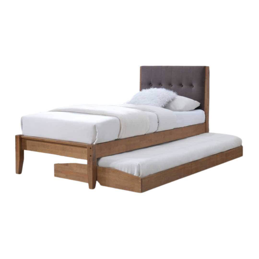 Renvara 3 in 1 Pull Out Wooden Bed Frame