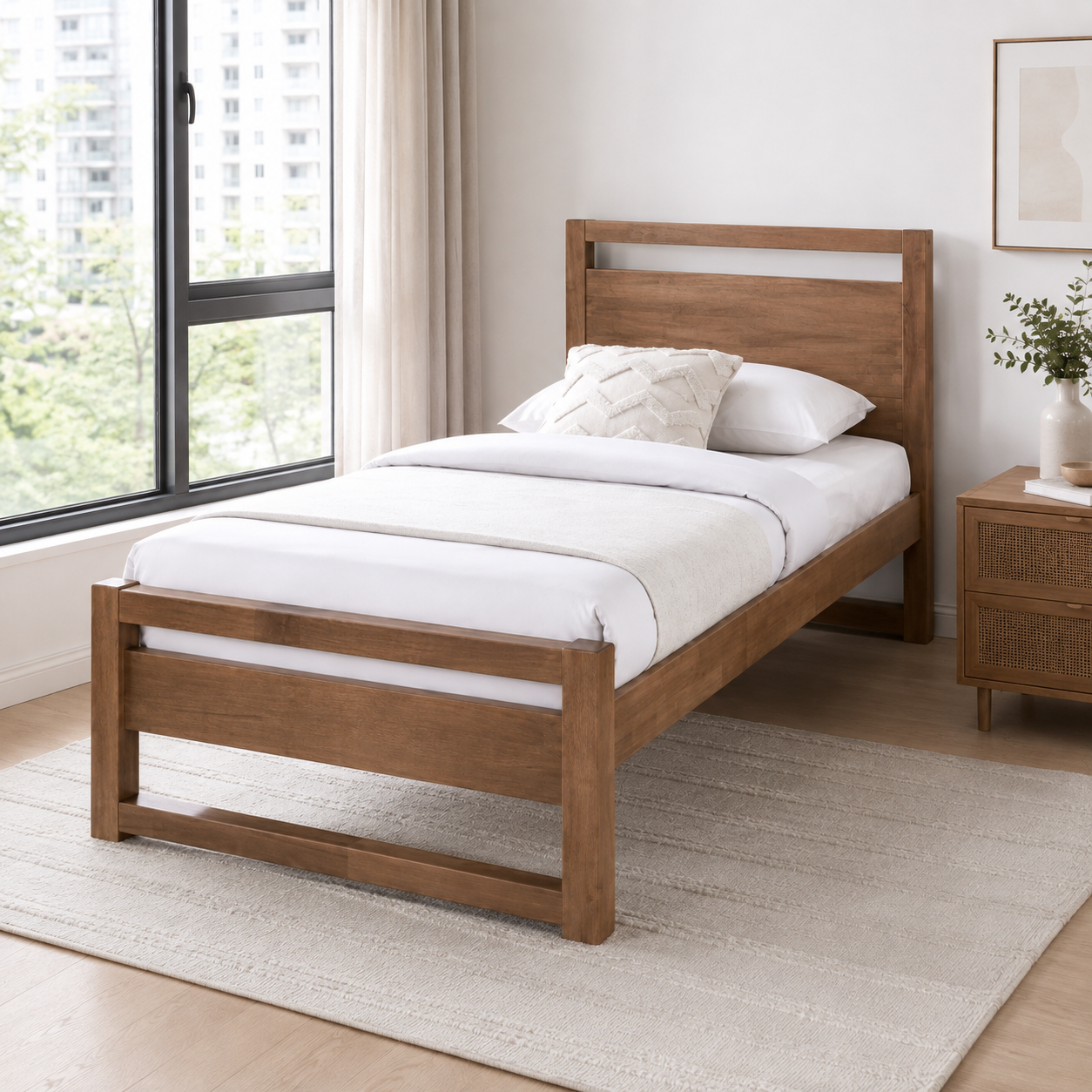 Solmira Wooden Divan Bed Frame
