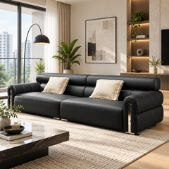 Veltrano Genuine Leather Sofa