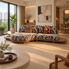 Cavielle Fabric Sofa