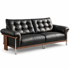Solmera Leather Sofa