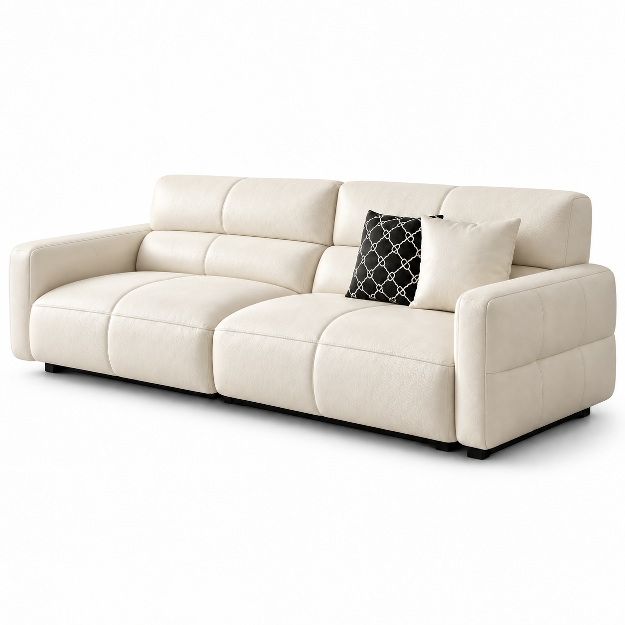 Velmara Leather Sofa