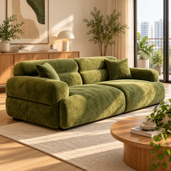 Solviro Fabric Sofa