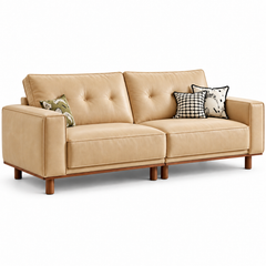 Celvante Leather Sofa