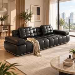 Belvoro Leather Sofa