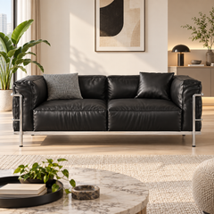 Elmaro Leather Sofa