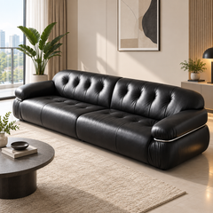 Luviano Leather Sofa