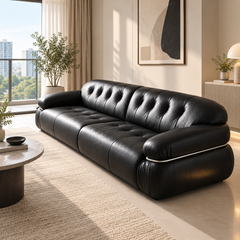 Luviano Leather Sofa