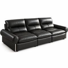Novessa Genuine Leather Sofa
