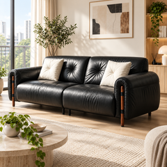 Velmessa Leather Sofa