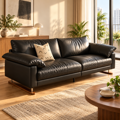 Orlivo Leather Sofa