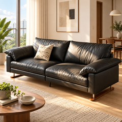 Orlivo Leather Sofa