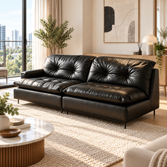Tavora Leather Sofa