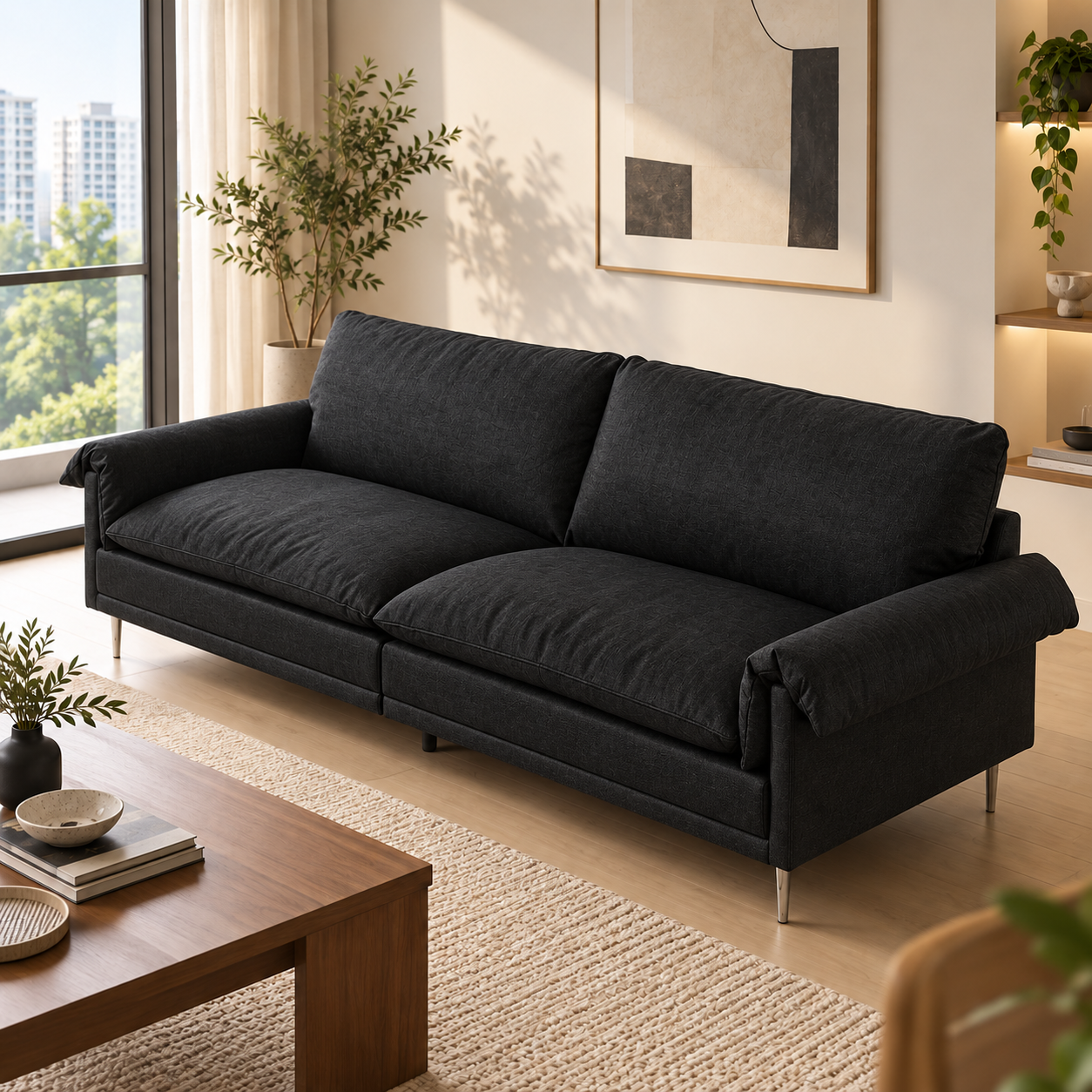Avrivo Fabric Sofa