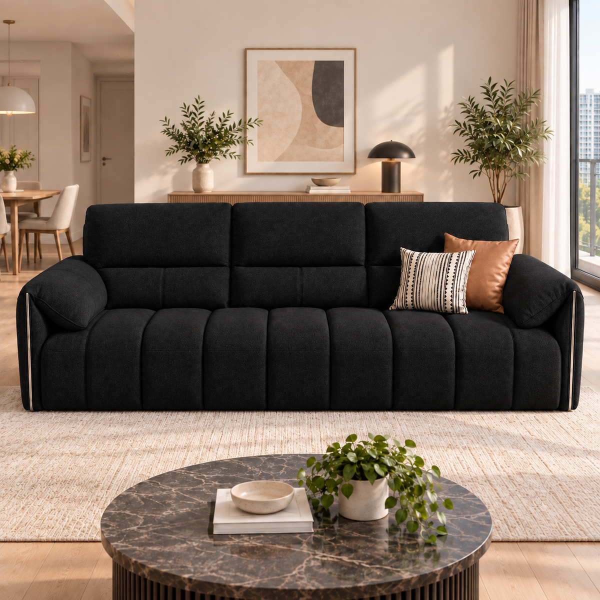 Vellora Fabric Sofa