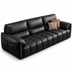 Vellora Leather Sofa