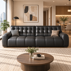 Norella Leather Sofa