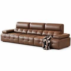 Veylora Leather Sofa