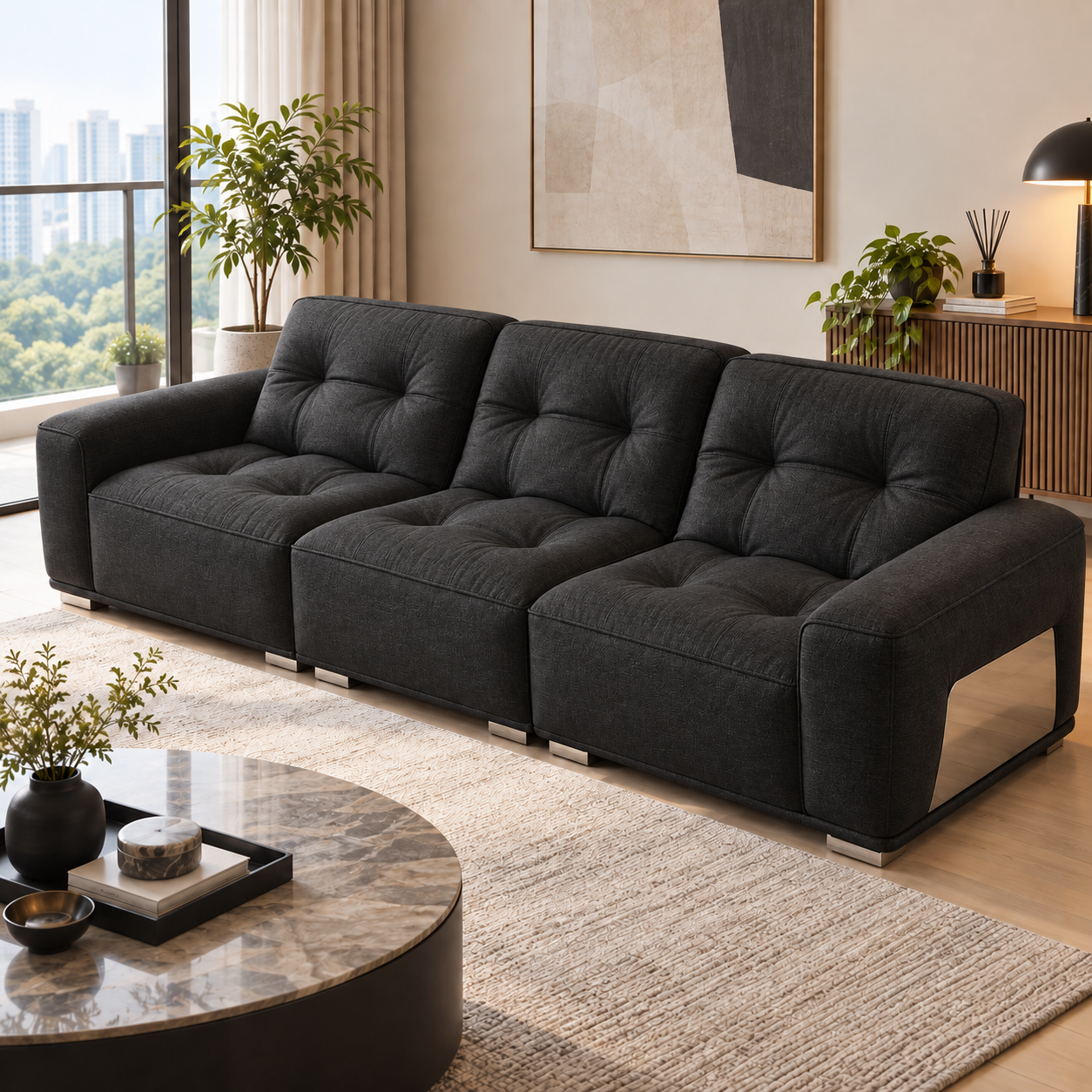 Valtienne Fabric Sofa