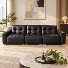 Valtienne Leather Sofa