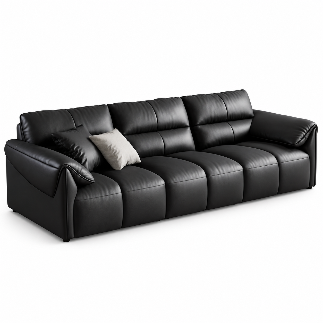 Elviora Leather Sofa