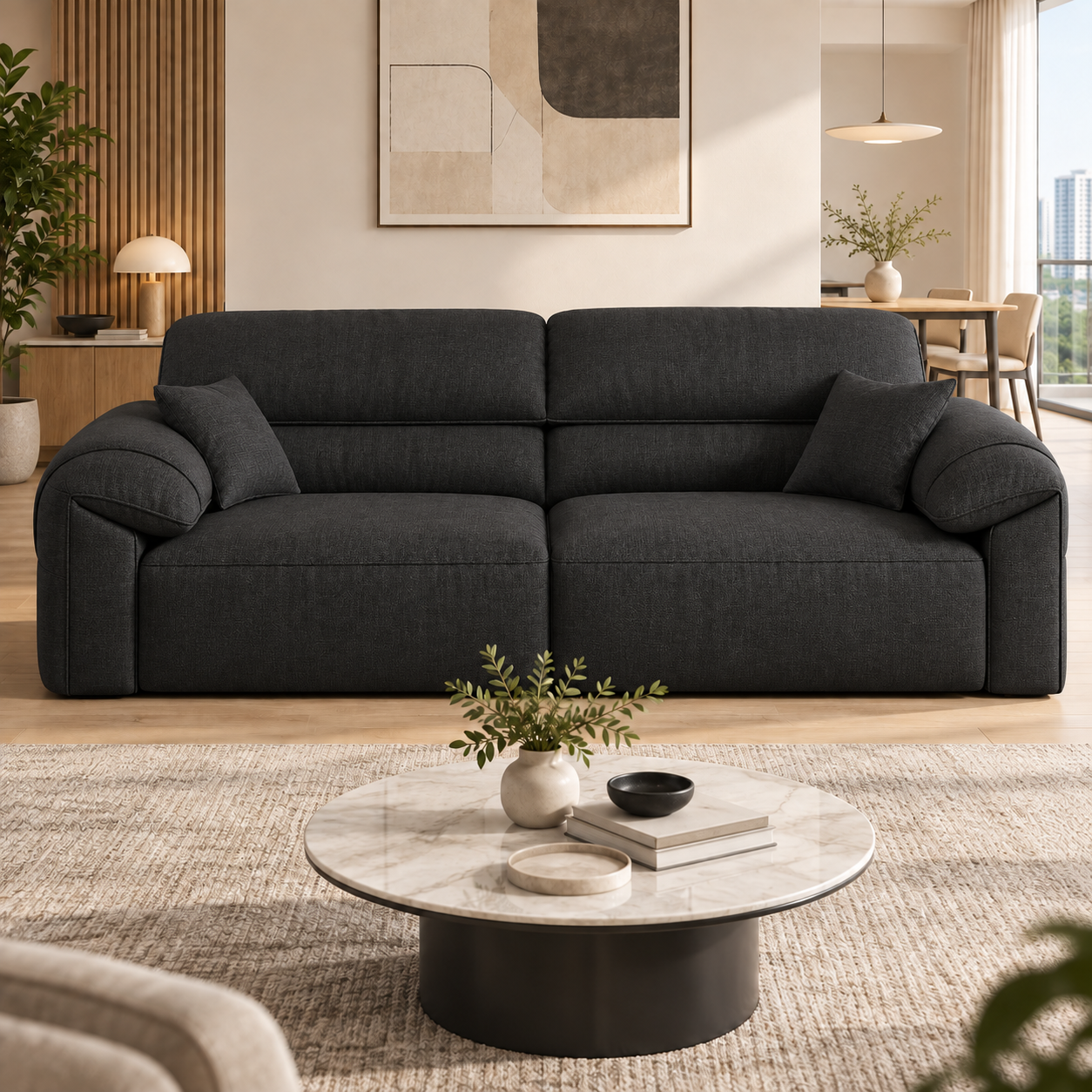 Morlino Fabric Sofa