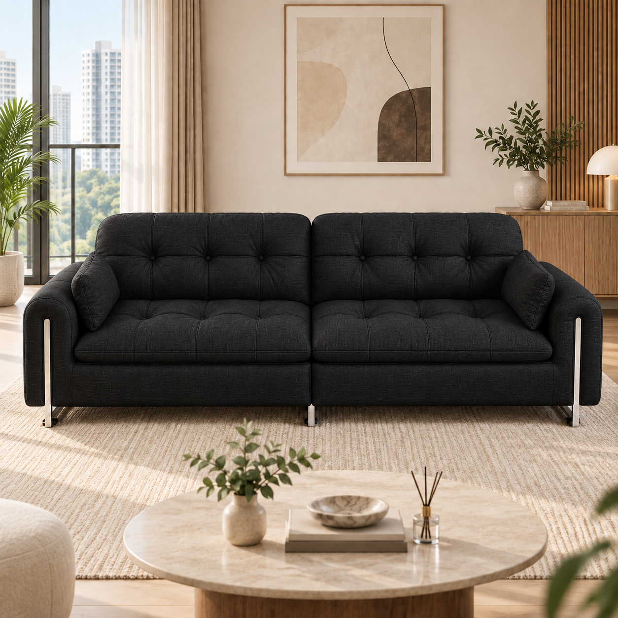 Noverra Fabric Sofa