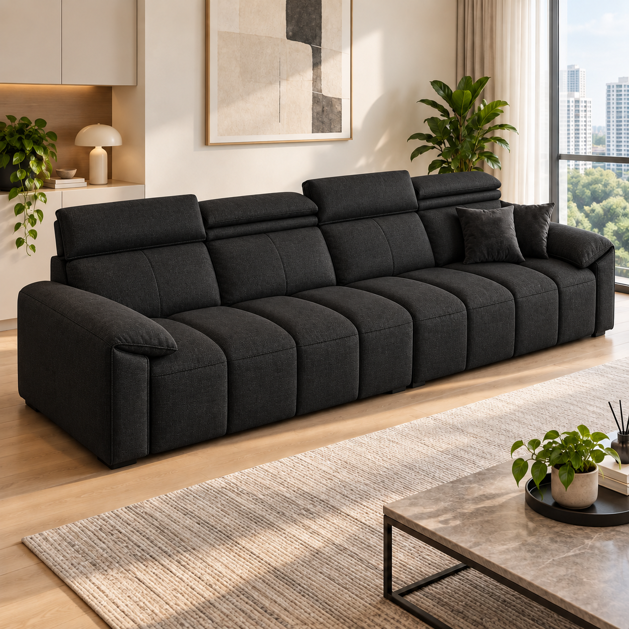 Aviorra Fabric Sofa