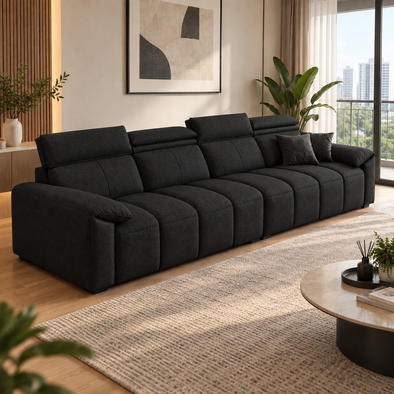 Aviorra Fabric Sofa