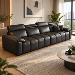 Aviorra Leather Sofa
