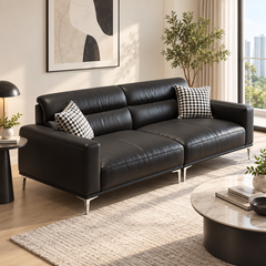 Cazmira Leather Sofa