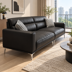 Cazmira Leather Sofa