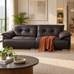 Velronne Leather Sofa