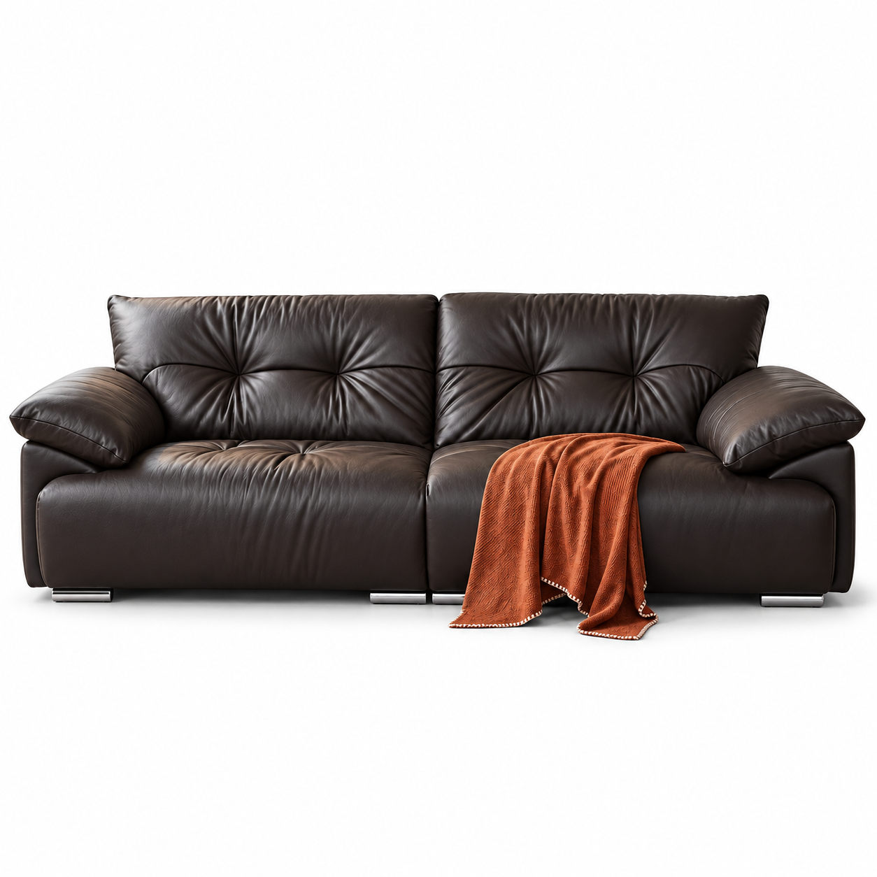 Velronne Leather Sofa