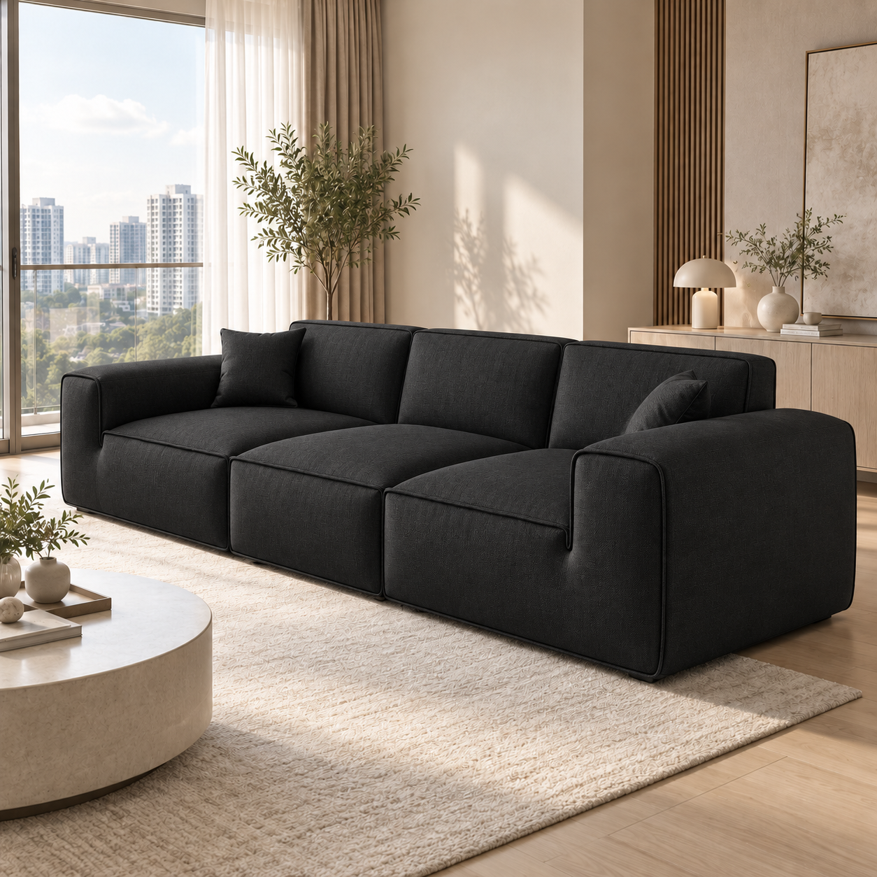 Elmarisse Fabric Sofa