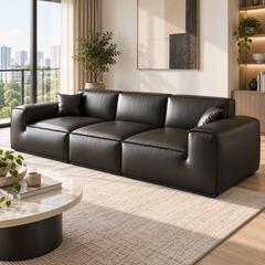 Elmarisse Leather Sofa